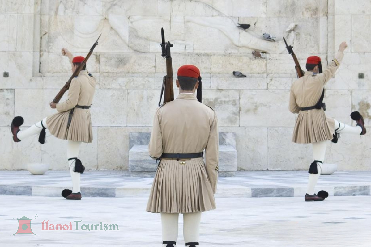 Lễ đổi gác tại Tòa nhà Quốc hội Hy Lạp - Athens - Hy Lạp